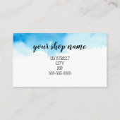 VOEG UW LOGO Business gift certificaatmarketing TO Visitekaartje (Achterkant)