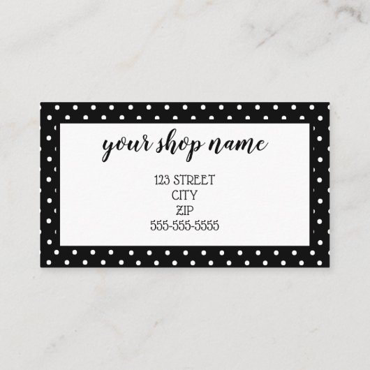 VOEG UW LOGO Business gift certificaatmarketing TO Visitekaartje (Achterkant)