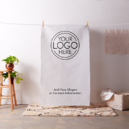Voeg uw Logo Business Modern Achtergrond toe Stof