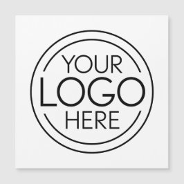 Voeg uw Logo Business Modern Magnet toe