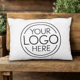 Voeg uw Logo Business Modern Minimalist toe Accent Kussen