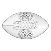 Voeg uw Logo Business Modern Minimalist toe American Football (Voorkant)