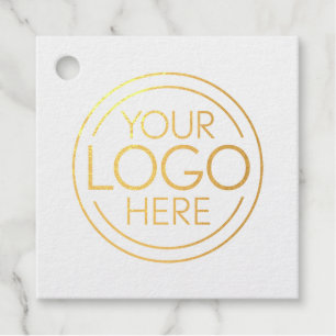 Voeg uw Logo Business Modern Minimalist toe Bedankjes Labels