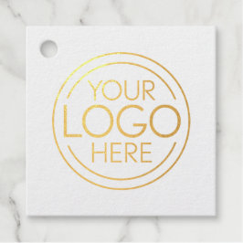 Voeg uw Logo Business Modern Minimalist toe Bedankjes Labels