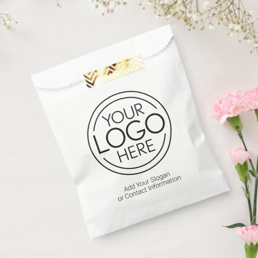 Voeg uw Logo Business Modern Minimalist toe Bedankzakje (Gezegeld)