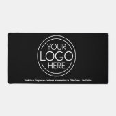 Voeg uw Logo Business Modern Minimalist toe Bureaumat (Voorkant)