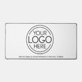 Voeg uw Logo Business Modern Minimalist toe Bureaumat (Voorkant)
