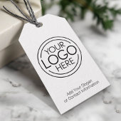 Voeg uw Logo Business Modern Minimalist toe Cadeaulabel