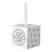 Voeg uw Logo Business Modern Minimalist toe Decoratie (Achter hoekig)