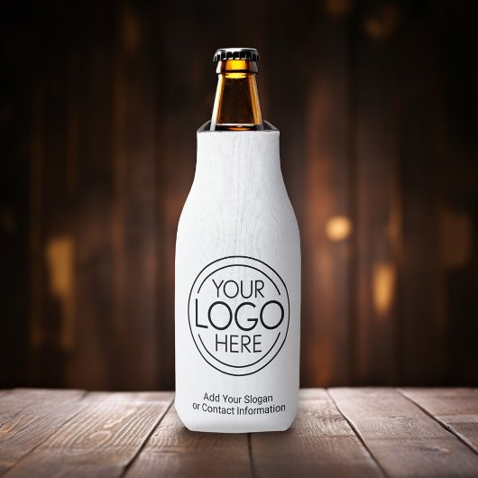 Voeg uw Logo Business Modern Minimalist toe Flesjeskoeler