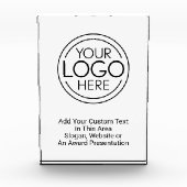 Voeg uw Logo Business Modern Minimalist toe Fotoblokken (Voorkant)