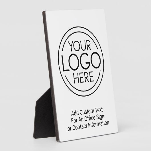 Voeg uw Logo Business Modern Minimalist toe Fotoplaat (Zijkant)