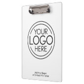 Voeg uw Logo Business Modern Minimalist toe Klembord (Links)
