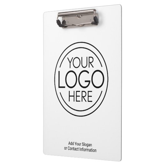 Voeg uw Logo Business Modern Minimalist toe Klembord (Links)