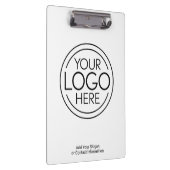 Voeg uw Logo Business Modern Minimalist toe Klembord (Rechts)