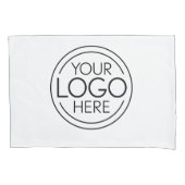 Voeg uw Logo Business Modern Minimalist toe Kussensloop (Voorkant-Links)