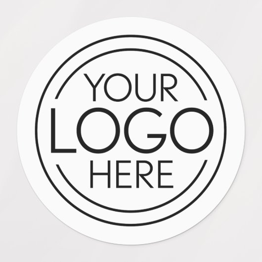 Voeg uw Logo Business Modern Minimalist toe Labels (Design 2)