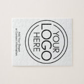 Voeg uw Logo Business Modern Minimalist toe Legpuzzel (Horizontaal)
