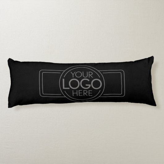 Voeg uw Logo Business Modern Minimalist toe Lichaamskussen (Achterkant)