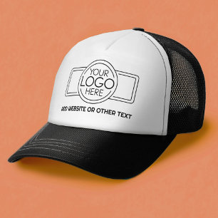 Voeg uw Logo Business Modern Minimalist toe met te Trucker Pet