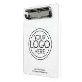 Voeg uw Logo Business Modern Minimalist toe Mini Klembord (Angled2)