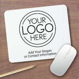 Voeg uw Logo Business Modern Minimalist toe Muismat