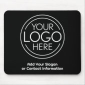 Voeg uw Logo Business Modern Minimalist toe Muismat (Voorkant)