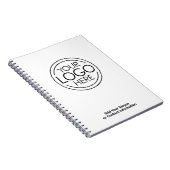 Voeg uw Logo Business Modern Minimalist toe Notitieboek (Rechterzijde)