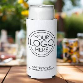 Voeg uw Logo Business Modern Minimalist toe Seltzer Blikjeskoeler