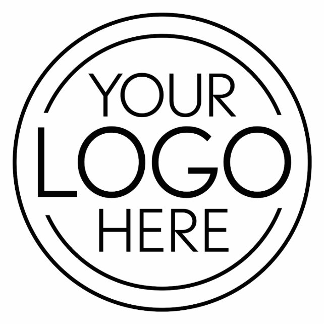 Voeg uw Logo Business Modern Minimalist toe Staand Fotobeeldje (Voorkant)