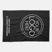 Voeg uw Logo Business Modern Minimalist toe Theedoek (Horizontaal)