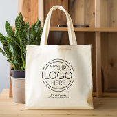 Voeg uw Logo Business Modern Minimalist toe Tote Bag