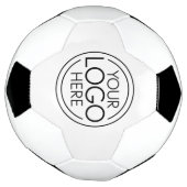 Voeg uw Logo Business Modern Minimalist toe Voetbal (Gedraaid)