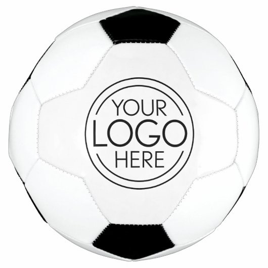 Voeg uw Logo Business Modern Minimalist toe Voetbal (Voorkant)