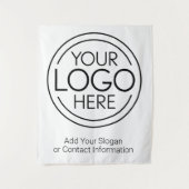 Voeg uw Logo Business Modern Minimalist toe Wandkleed (Voorkant)