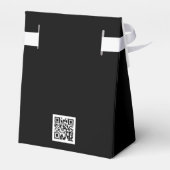 Voeg uw Logo Business Modern QR-code toe Bedankdoosjes (Achterkant)