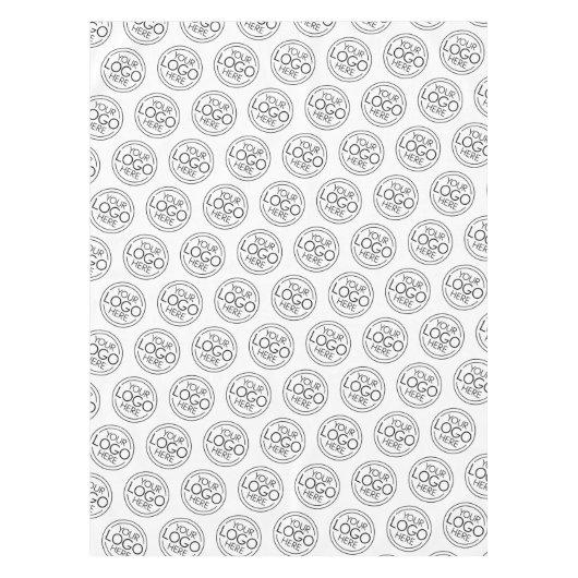 Voeg uw Logo Business Modern Trade-Show toe Tafelkleed (Voorkant)