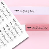 Voeg uw logo Clear Lip Gloss Tube Label toe