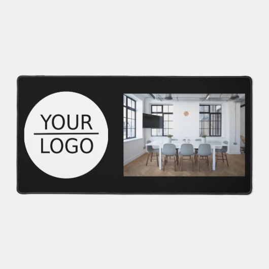 Voeg uw Logo Custom Photo Company toe Bureaumat (Voorkant)