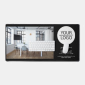 Voeg uw Logo Custom Text Photo Company toe Bureaumat (Keyboard & Muis)
