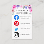 VOEG UW LOGO decal application CARE CARDS vinyl TO Visitekaartje (Achterkant)