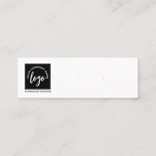 Voeg uw Logo die een DisplayCard verdient toe Mini Visitekaartje (Voorkant)