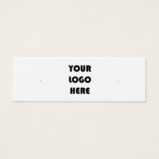 Voeg uw Logo die een DisplayCard verdient toe Mini Visitekaartjes (Voorkant)