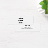 Voeg uw Logo die een DisplayCard verdient toe Mini Visitekaartjes (Bureau)