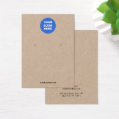 Voeg uw Logo die Kraft DisplayCard verdient toe Visitekaartje (Bureau)