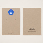 Voeg uw Logo die Kraft DisplayCard verdient toe Visitekaartje (Voorkant /achterkant)