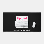 Voeg uw Logo en aangepaste tekst toe Modern Busine Bureaumat (Keyboard & Muis)