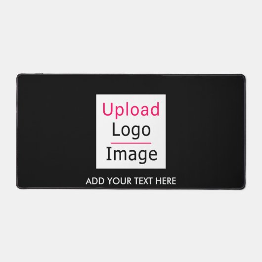Voeg uw Logo en aangepaste tekst toe Modern Busine Bureaumat (Voorkant)