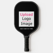 Voeg uw Logo en aangepaste tekst toe Modern Busine Pickleball Paddle (Voorkant)