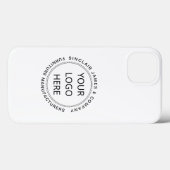 Voeg uw Logo en bedrijf toe Case-Mate iPhone Case (Achterkant (horizontaal))